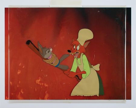 Lot #631 Br'er Fox and Br'er Rabbit production cel from Song of the South - Image 2