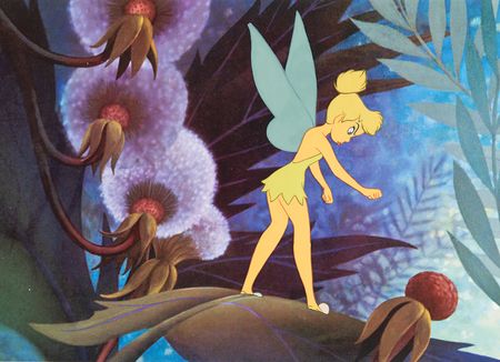 Lot #638 Tinker Bell production cel from Peter Pan - Image 1