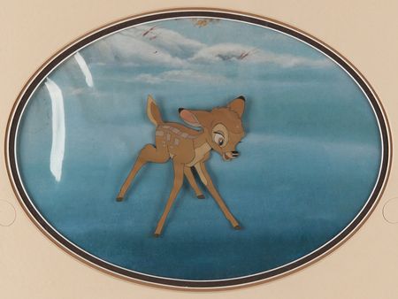 Lot #629 Bambi production cel from Bambi - Image 1