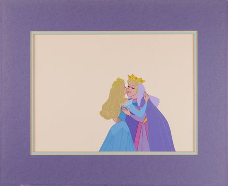 Lot #640 Princess Aurora and Queen Leah production cel from Sleeping Beauty - Image 2
