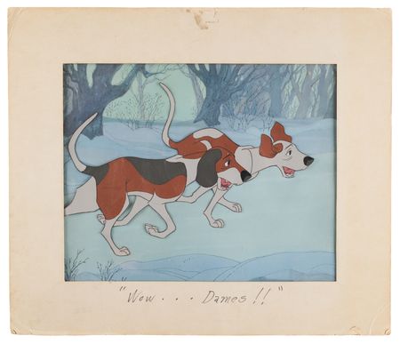 Lot #692 Bloodhounds production cel from Mary Poppins - Image 2