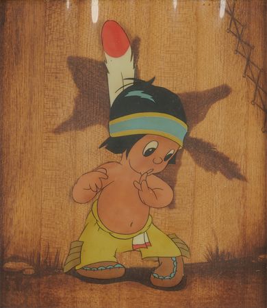 Lot #603 Little Hiawatha production cel from
