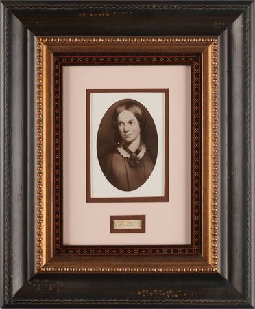 Lot #238 Charlotte Bronte Signature