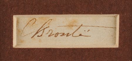 Lot #238 Charlotte Bronte Signature - Image 2