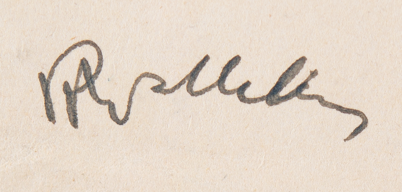Lot 5054 Raoul Wallenberg Signed Schutz-Pass #0005 with Extremely Rare Complete Signature with Photo of Budapest Doctor Whose Life He Saved
