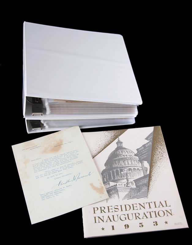 Lot 5025 Franklin D. Roosevelt and Dwight D. Eisenhower Archive of (46) Signed Letters to Admiral Richard E. Byrd - The Most Decorated 20th-Century American Polar Explorer