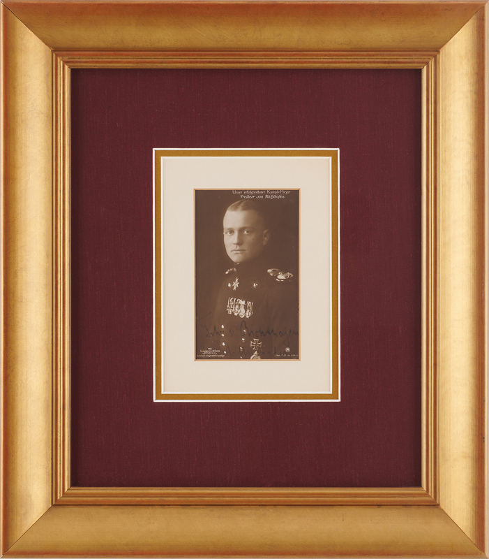 Lot 5050 Manfred von Richthofen (‘The Red Baron’) Signed Photograph