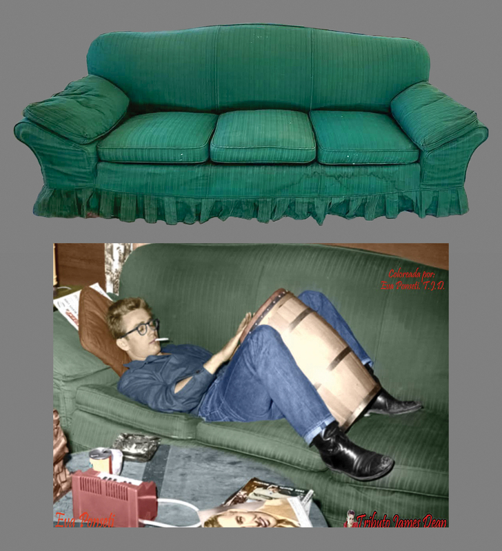 Lot 5103 James Dean’s Hollywood Hills Apartment Sofa