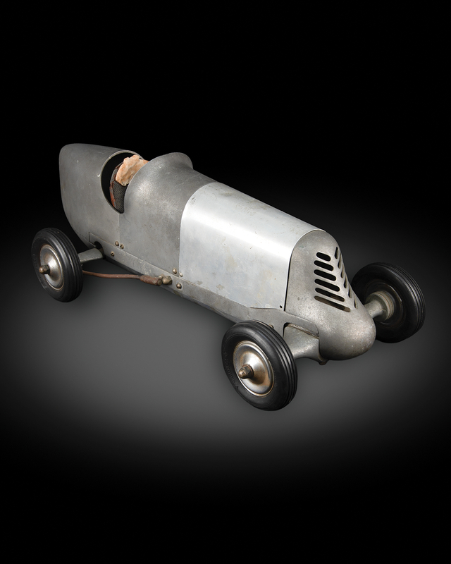 Lot 5070 Duesenberg Toy Tether Car (c. 1940s) - From the Duesenberg Family Collection