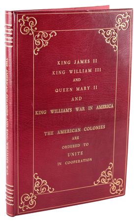 Lot #5044 King William's War: Archive of Letters and Documents Signed by King William III, Queen Mary II, and Colonial Governors of North America, for 