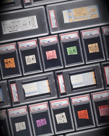 Lot #5102 Actors and Entertainers Collection of (40) Stage Milestone Tickets and Ticket Stubs - Image 1