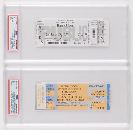 Lot #5102 Actors and Entertainers Collection of (40) Stage Milestone Tickets and Ticket Stubs - Image 4