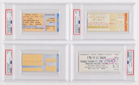 Lot #5102 Actors and Entertainers Collection of (40) Stage Milestone Tickets and Ticket Stubs - Image 6