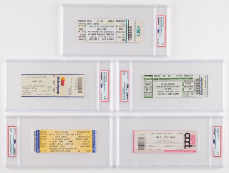 Lot #5102 Actors and Entertainers Collection of (40) Stage Milestone Tickets and Ticket Stubs - Image 7