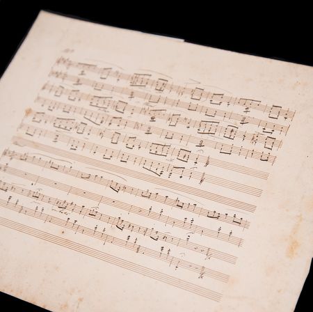 Lot #5087 Frédéric Chopin Autograph Musical