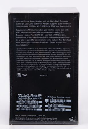 Lot #5073 Apple iPhone (First Generation, Sealed - 8GB) - Image 3