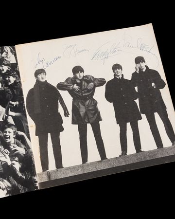 Lot #5091 Beatles Multi-Signed 1964 British ‘Beatles Ltd.’ Tour Program - Featuring a Total of (11) Signatures - Image 1