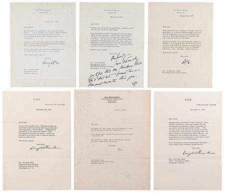 Lot #5026 Carleton V. Kent Archive of Presidential Correspondence and White House Material from John F. Kennedy, Dwight D. Eisenhower, Harry S. Truman, and Robert F. Kennedy (1942-1964) - Image 3