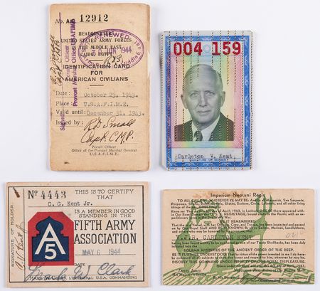 Lot #5026 Carleton V. Kent Archive of Presidential Correspondence and White House Material from John F. Kennedy, Dwight D. Eisenhower, Harry S. Truman, and Robert F. Kennedy (1942-1964) - Image 8