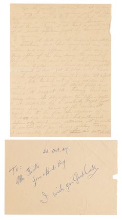 Lot #5061 Hiroshima Atomic Bomb: Original 1947 Survivor's Eyewitness Manuscript by Korean Officer G. T. Hun - Image 4