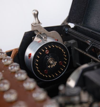 Lot #5056 Enigma I German Military-Issue Cipher Machine (c. 1933, Partially Operational) - Image 12