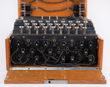 Lot #5056 Enigma I German Military-Issue Cipher Machine (c. 1933, Partially Operational) - Image 6
