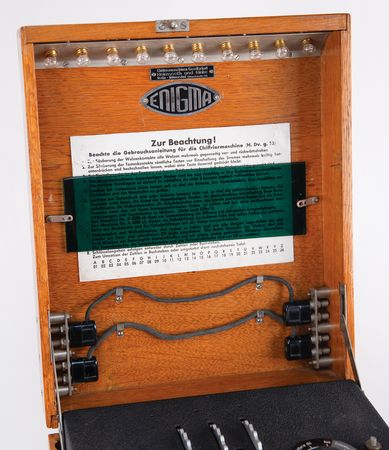Lot #5056 Enigma I German Military-Issue Cipher Machine (c. 1933, Partially Operational) - Image 7