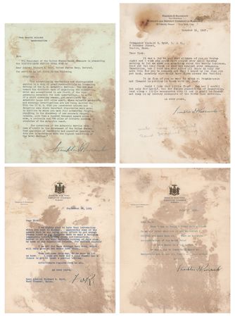 Lot #5025 Franklin D. Roosevelt and Dwight D. Eisenhower Archive of (46) Signed Letters to Admiral Richard E. Byrd - The Most Decorated 20th-Century American Polar Explorer - Image 3