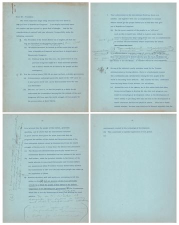 Lot #5025 Franklin D. Roosevelt and Dwight D. Eisenhower Archive of (46) Signed Letters to Admiral Richard E. Byrd - The Most Decorated 20th-Century American Polar Explorer - Image 4