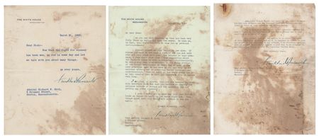 Lot #5025 Franklin D. Roosevelt and Dwight D. Eisenhower Archive of (46) Signed Letters to Admiral Richard E. Byrd - The Most Decorated 20th-Century American Polar Explorer - Image 6