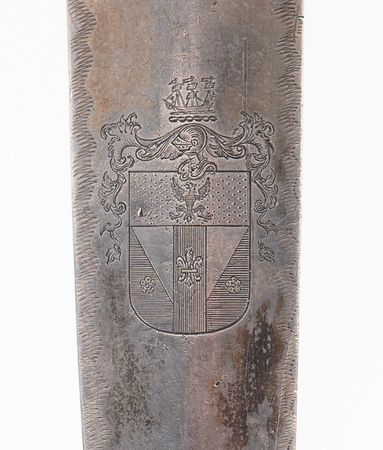 Lot #5010 Historic Federal Period American Dirk Belonging to the Pumpelly Family with Later Tammany Hall Engraving - Image 7