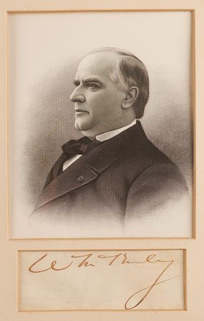 Lot #5015 American Presidents: Signature Display of the First 25 Presidents, George Washington Through William McKinley - Image 26