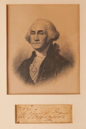Lot #5015 American Presidents: Signature Display of the First 25 Presidents, George Washington Through William McKinley - Image 3