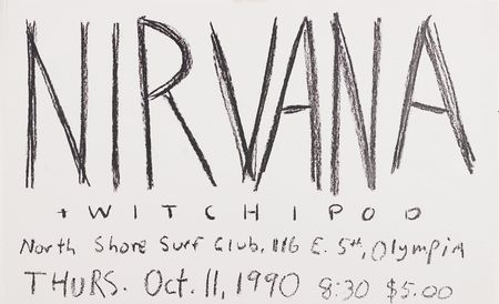 Lot #5101 Nirvana Rare Original Concert
