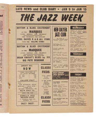Lot #5092 Rolling Stones Collection of (11) Jazz News and Jazz News & Review Issues Documenting the Band's Earliest Months (1962–1963) - Image 14