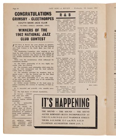 Lot #5092 Rolling Stones Collection of (11) Jazz News and Jazz News & Review Issues Documenting the Band's Earliest Months (1962–1963) - Image 15