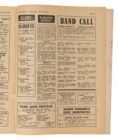 Lot #5092 Rolling Stones Collection of (11) Jazz News and Jazz News & Review Issues Documenting the Band's Earliest Months (1962–1963) - Image 5