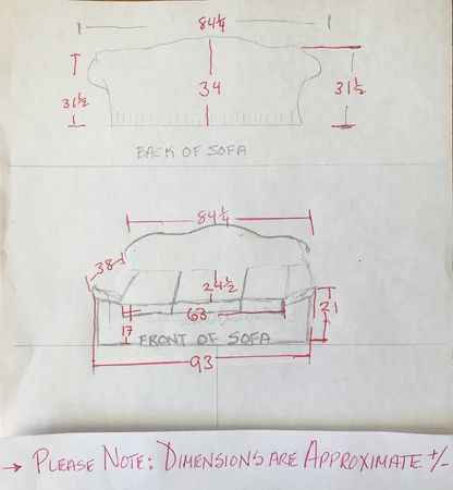 Lot #5103 James Dean’s Hollywood Hills Apartment Sofa - Image 13