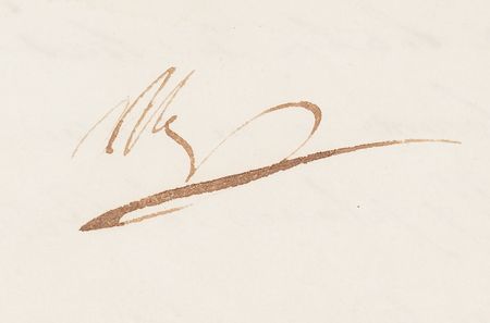 Lot #5046 Napoleon Letter Signed from Moscow, with the Emperor's Autograph Lines of Text, Addressed to Marshal Berthier Three Days Before the Retreat (October 16, 1812) - Image 4