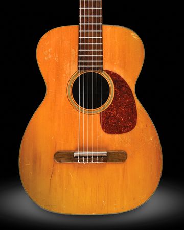 Lot #5096 1960 Martin 00-18G Acoustic Guitar Played by Bob Dylan, George Harrison, Mick Jagger, and Other Musical Friends - Image 1