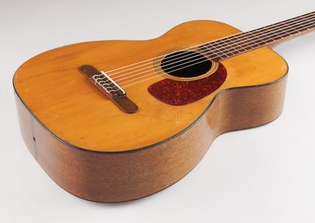 Lot #5096 1960 Martin 00-18G Acoustic Guitar Played by Bob Dylan, George Harrison, Mick Jagger, and Other Musical Friends - Image 9