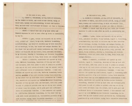 Lot #5069 Duesenberg Family Archive: Racing, Engineering, and Automotive History, Descended Directly Through the Family - Image 7