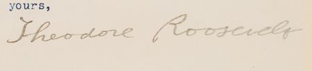 Lot #5023 Theodore Roosevelt Typed Letter Signed on the USS Maine Disaster, Written Thirteen Days After the Explosion (February 28, 1898) - “It certainly is possible that the ship was blown up by a mine