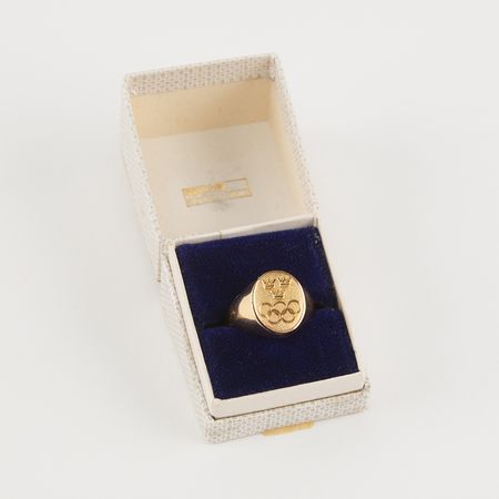 Lot #5112 Lillehammer 1994 Winter Olympics Gold Winner's Medal with 18K Gold Medal Winner’s Ring - Image 12