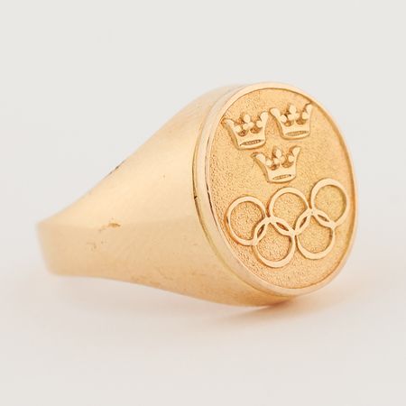 Lot #5112 Lillehammer 1994 Winter Olympics Gold Winner's Medal with 18K Gold Medal Winner’s Ring - Image 6