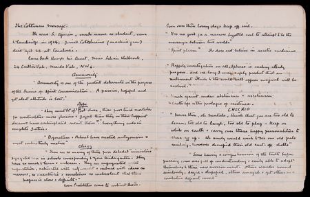Lot #5084 Arthur Conan Doyle Handwritten Spiritualism Casebook - 40+ Pages on Mediums, Seances, and Automatic Writing - Image 5