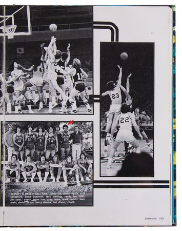 Lot #5030 Barack Obama Signed 1978 Punahou High School Yearbook - 