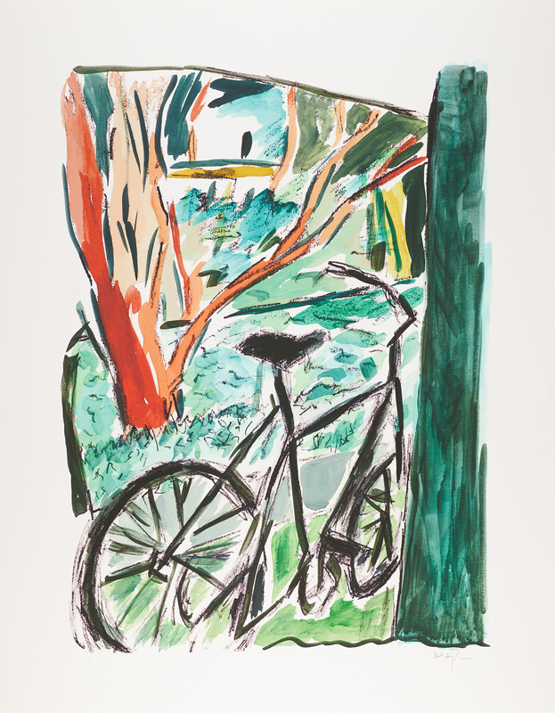 Lot 604 Bob Dylan Signed Oversized Giclee Print - 'Bicycle' (Ltd. Ed. #109/295)