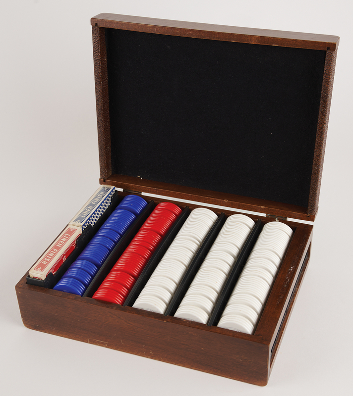 Lot 379 Joseph Aiuppa's Custom Poker Set