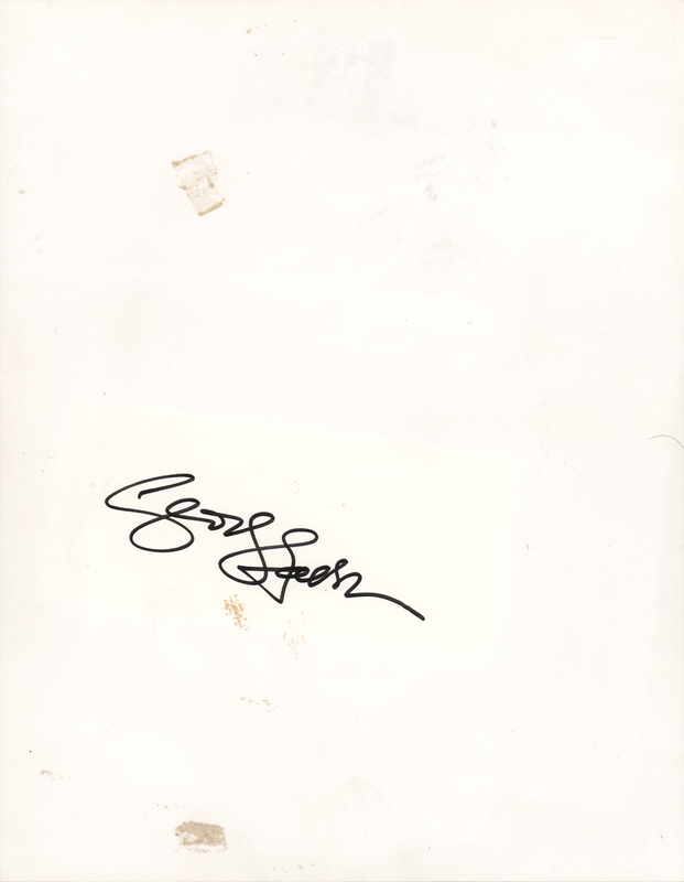 Lot 581 Beatles: George Harrison Signature